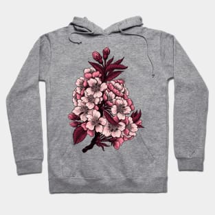 Cherry blossom branch Hoodie